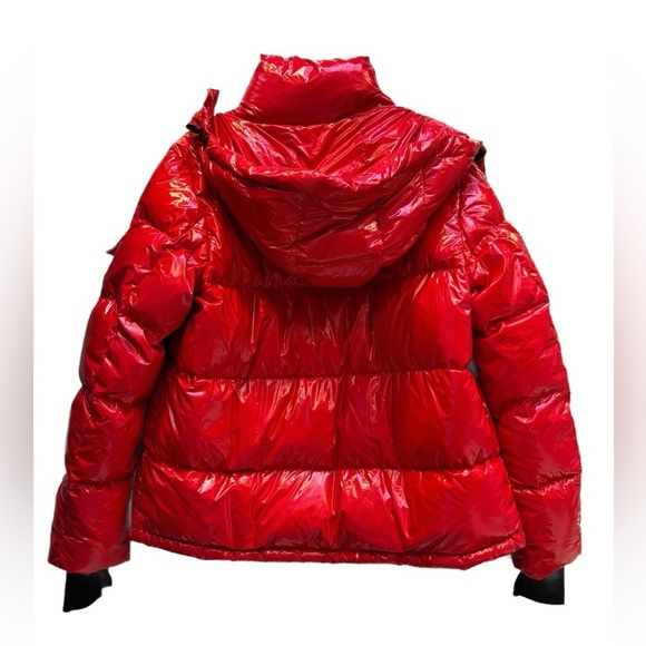 🔥 S13 New York NWT Lacquer Ella Puffer Jacket In Flame Red (XXL) ❤️🔥❤️ - Picture 4 of 13